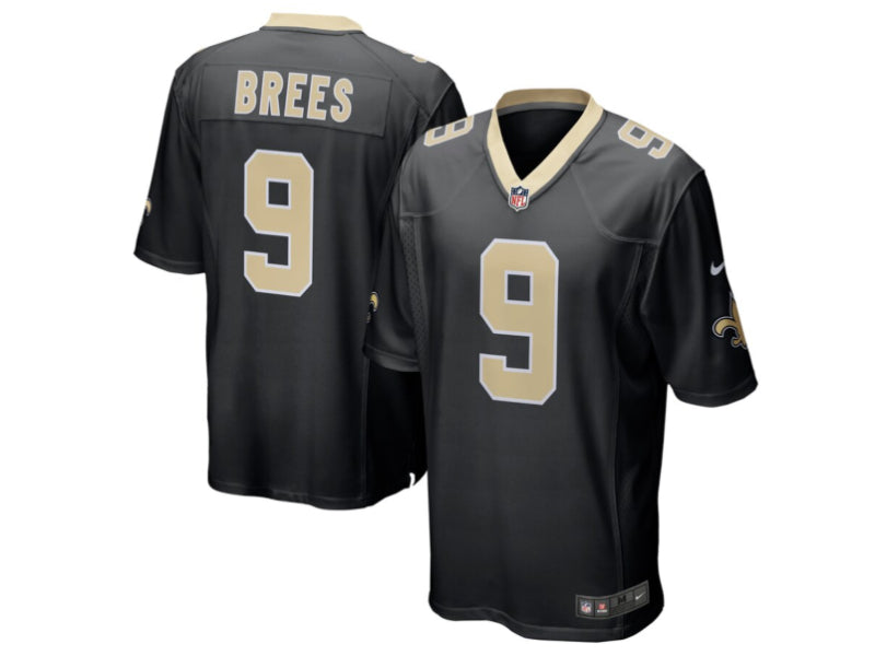 New Orleans Saints Drew Brees Black 9