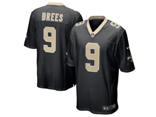 New Orleans Saints Drew Brees Black 9