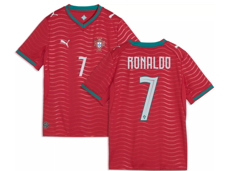 Portugal 2026 World Cup Cristiano Ronaldo Red  7