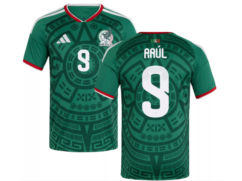 Mexico 2026 World Cup Home Raúl Jiménez Green 9