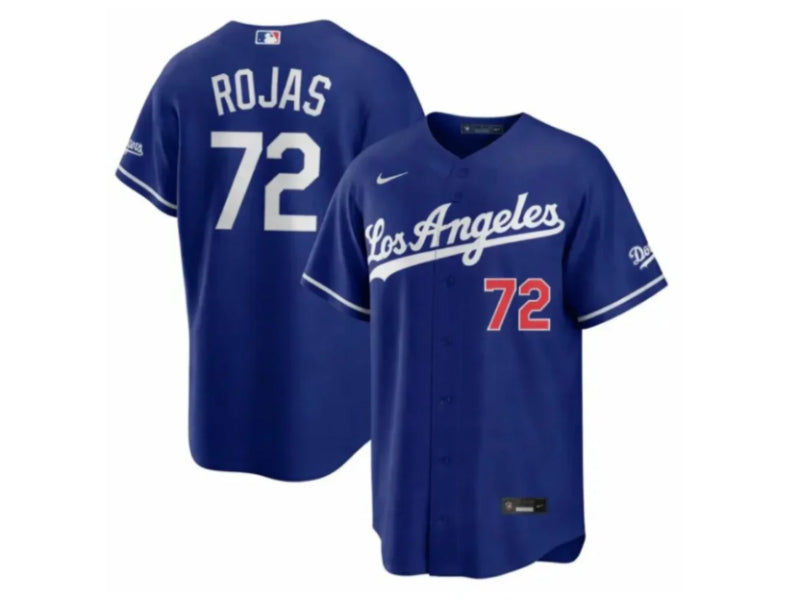 Los Angeles Dodgers Miguel Rojas Alternate Blue 72