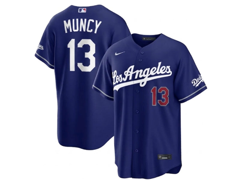 Los Angeles Dodgers Max Muncy Alternate Blue 13