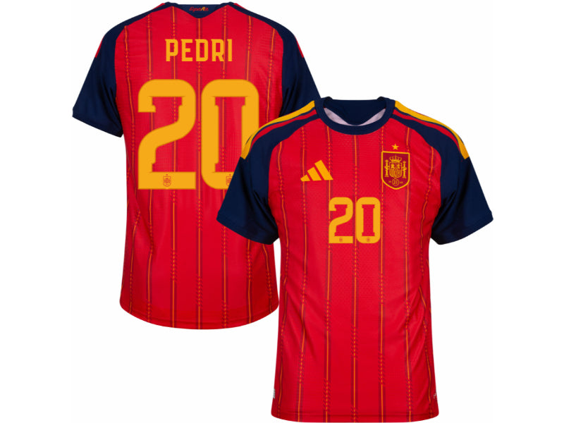 Spain 2026 World Cup Pedri Home Red 20