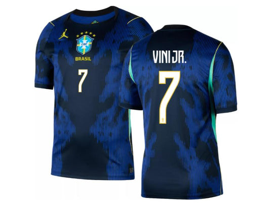 Brazil Vini Jr 2026 World Cup Away Blue 7