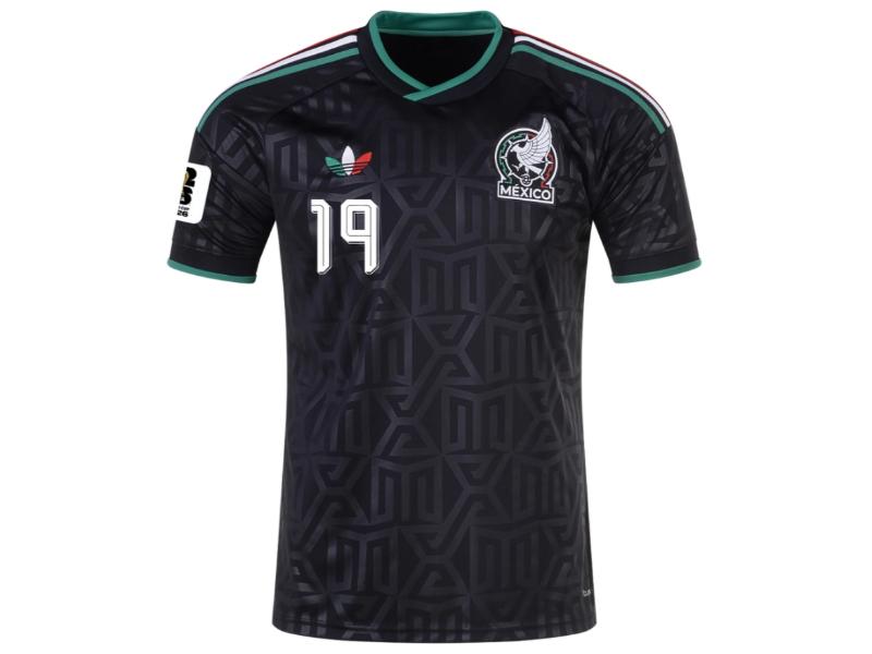 Mexico 2026 World Cup 3rd Kit Gilberto Mora Black 19