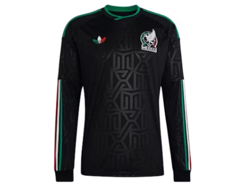 Mexico 2026 World Cup 3rd Kit Long Sleeve Black