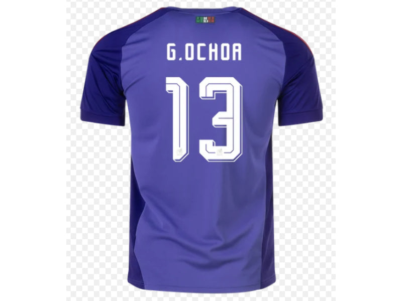 Mexico 2026 World Cup Goalkeeper Guillermo Ochoa Purple 13