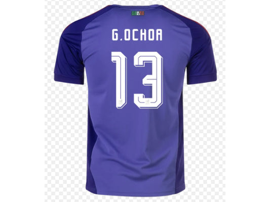 Mexico 2026 World Cup Goalkeeper Guillermo Ochoa Purple 13