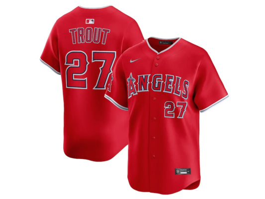 Los Angeles Angels Mike Trout  Red 27