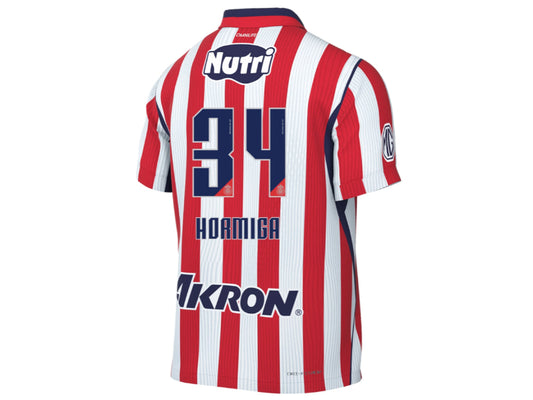 Chivas 2026/27 Home Armando González Hormiga  Red & White 34