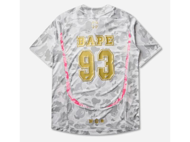 BAPE X Adidas 2026 TEAMGEIST White & Gold