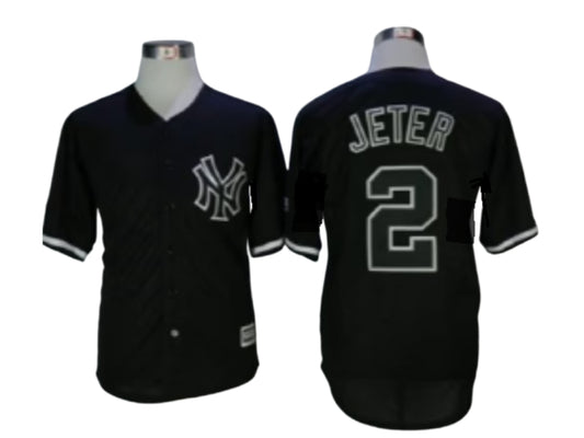 New York Yankees Derek Jeter Black 2