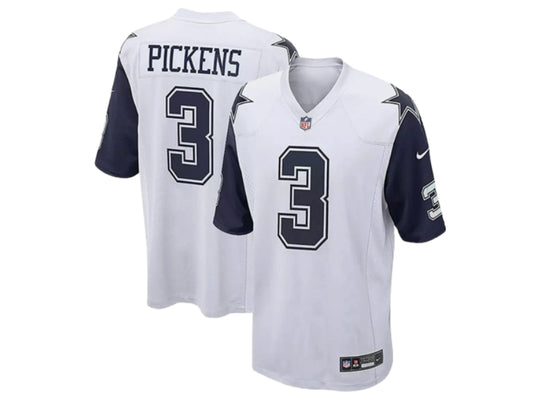 Dallas Cowboys George Pickens White Alternate 3