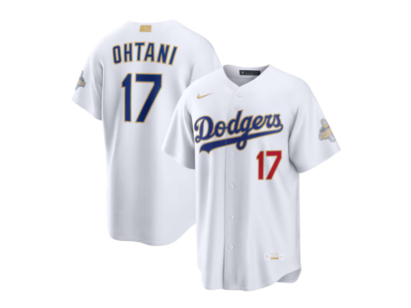 Los Angeles Dodgers Shohei Ohtani 2026 Ring Ceremony White & Gold 17