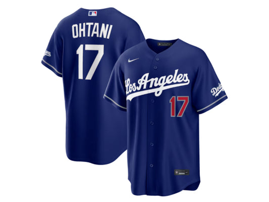Los Angeles Dodgers Shohei Ohtani Alternate Blue 17