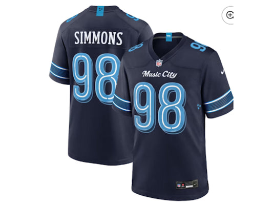 Tennessee Titans Jeffery Simmons Rivalries 98