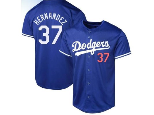 Los Angeles Dodgers Teoscar Hernandez Blue 37