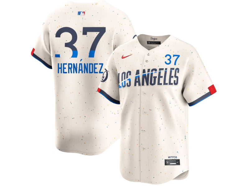 Los Angeles Dodgers Teoscar Hernandez City Connect 37