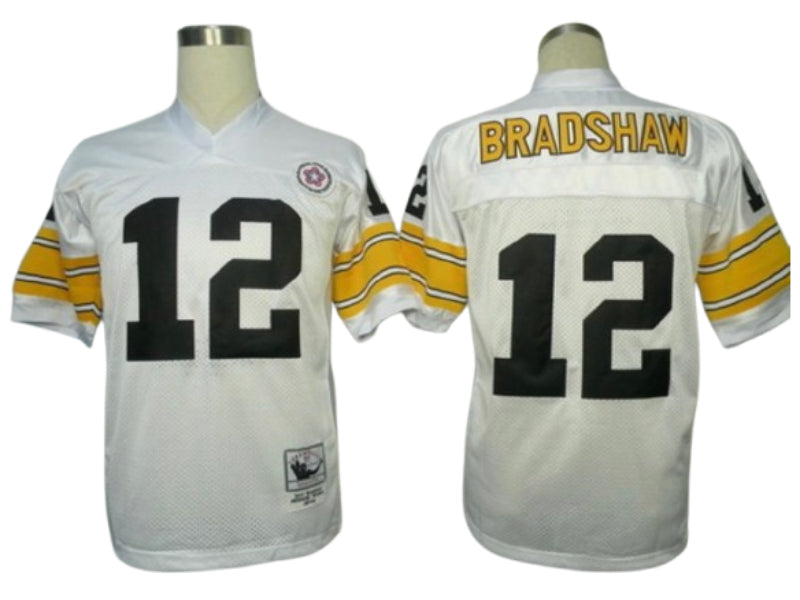 Pittshburgh Steelers Terry Bradshaw White 12