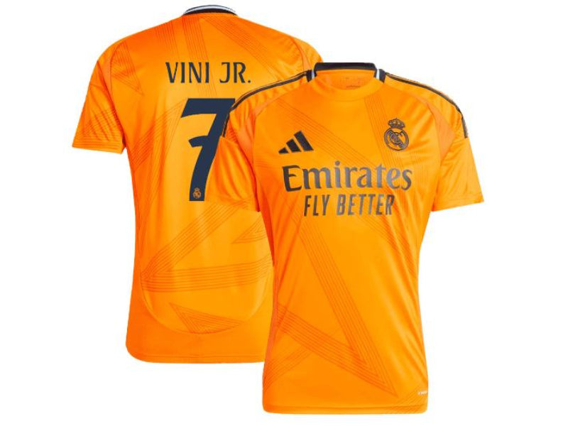 Real Madrid Vinicius Junior (Vini Jr) 2024 Away Orange 7