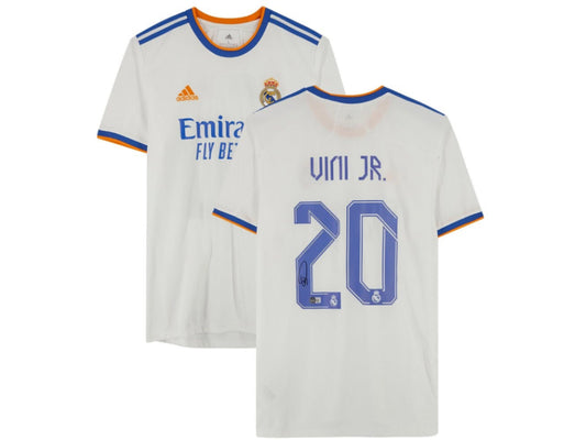Real Madrid Vinicius Junior (Vini Jr) Home 2021-22 White 20
