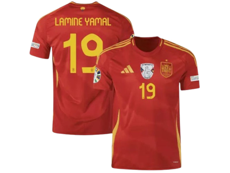 Spain National Team 2024 Lamine Yamal Red 19