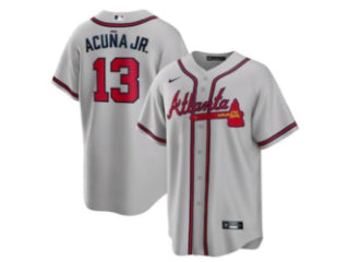 Atlanta Braves Ronald Acuna Jr Gray 13