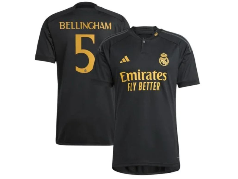 Real Madrid Jude Bellingham 3rd Kit Black 5