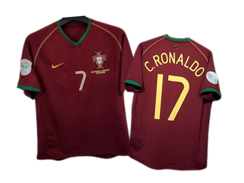 Portugal Cristiano Ronaldo 2006 Red 17