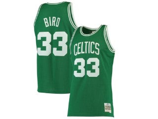 Boston Celtics Larry Bird Green 33