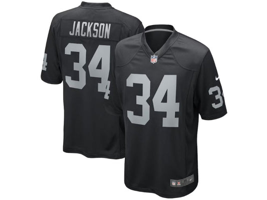 Las Vegas Raiders (Los Angeles) Bo Jackson Black 34