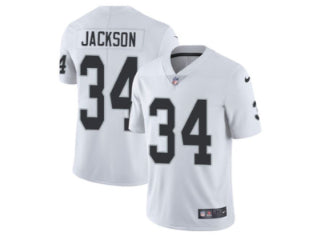 Las Vegas Raiders (Los Angeles) Bo Jackson White 34