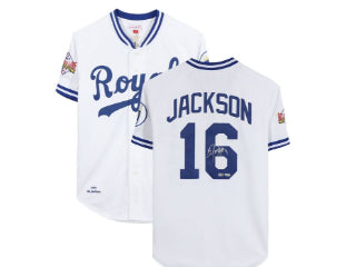 Kansas City Royals Bo Jackson White 16