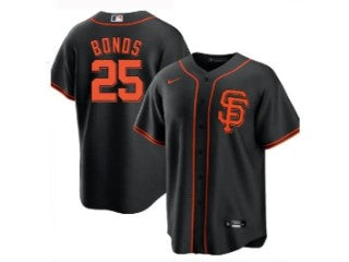 San Francisco Giants Barry Bonds Black 25