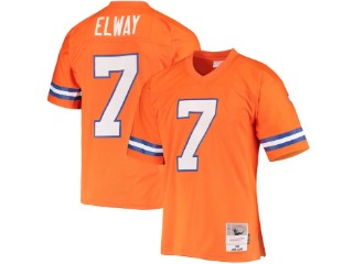 Denver Broncos John Elway Orange Throwback 7