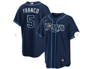 Tampa Bay Rays Wander Franco Blue 5
