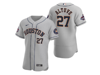 New York Mets Jose Altuve Gray 27