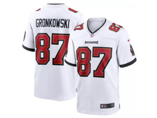 Tampa Bay Buccaneers Rob Gronkowski White 87