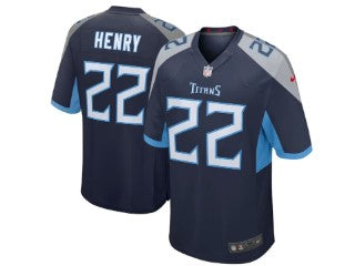 Tennessee Titans Derrick Henry Blue 22