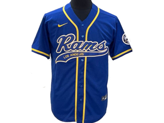 Los Angeles Rams Baseball Puka Nacua Blue 12