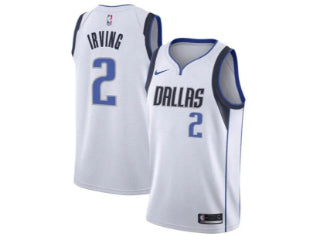 Dallas Mavericks Kyrie Irving White 2