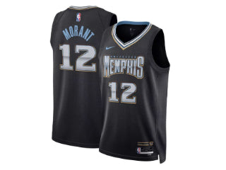 Memphis Grizzlies Ja Morant Black 12