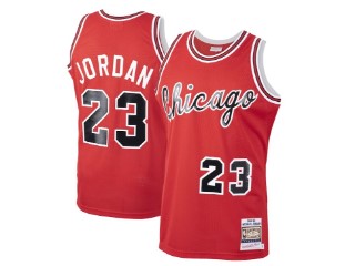 Chicago Bulls Michael Jordan Script Red 23