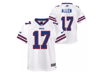 Buffalo Bills Josh Allen White 17