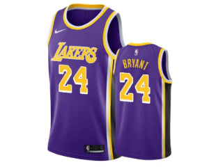 Los Angeles Lakers Kobe Bryant Purple 24