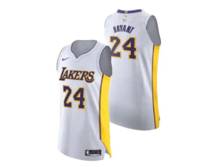 Los Angeles Lakers Kobe Bryant White 24