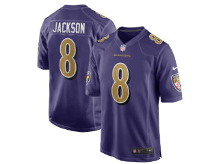 Baltimore Ravens Lamar Jackson Purple 8