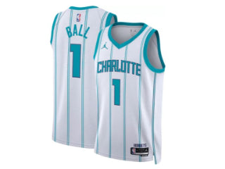 Charlotte Hornets Lamelo Ball White 1