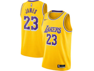 Los Angeles Lakers Lebron James Yellow 23