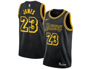 Los Angeles Lakers Lebron James Black Mamba 23